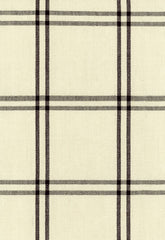 FSchumacher Fabric 55714 Luberon Plaid Raven