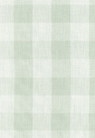 FSchumacher Fabric 55800 Melinda Sheer Check Aqua