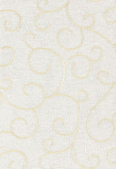 FSchumacher Fabric 55980 Adina Sheer Embroidery Parchment