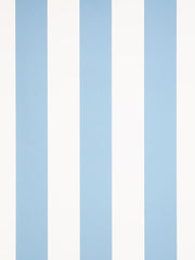 Stroheim Wallpaper 6021001 1078E Marwick Stripe S0510 Sky Blue