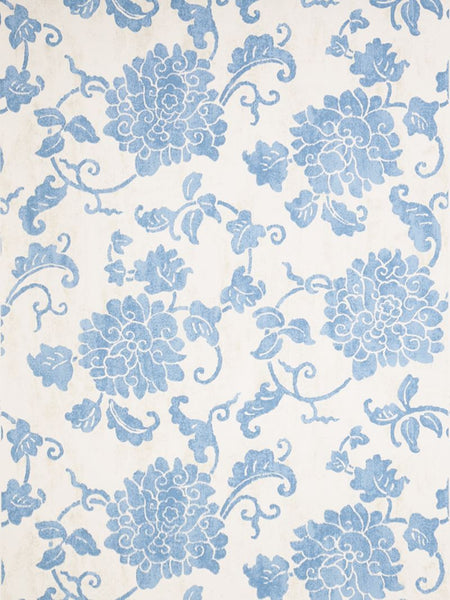 Stroheim Wallpaper 6022101 1084E Xiaoli S0510 Blue