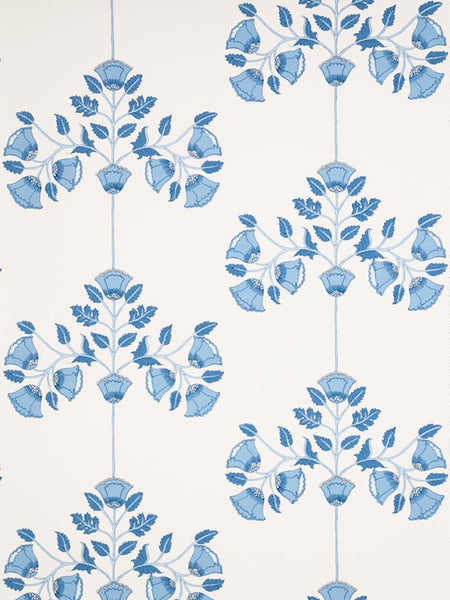 Stroheim Wallpaper 6022501 1086E Valentina Ii S0530 Cobalt