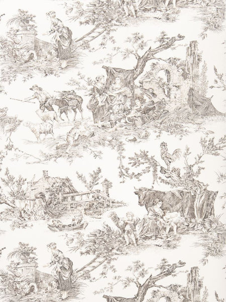 Stroheim Wallpaper 6040305 2672E Country Fable S0940 Ebony