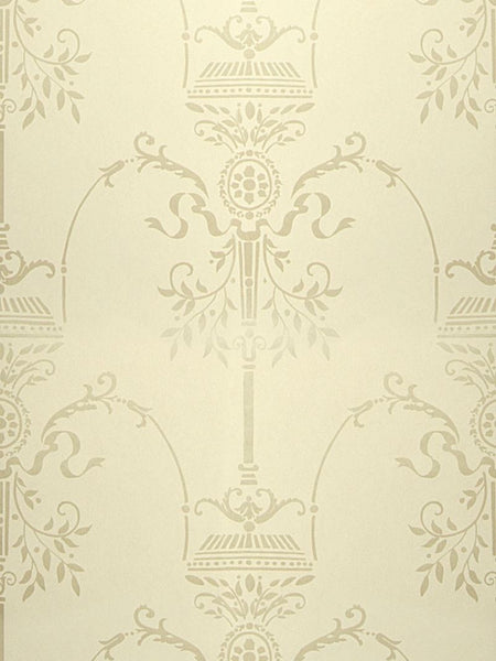 Stroheim Wallpaper 6105702 Aldridge Nonwoven Ivory