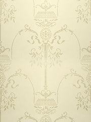 Stroheim Wallpaper 6105702 Aldridge Nonwoven Ivory