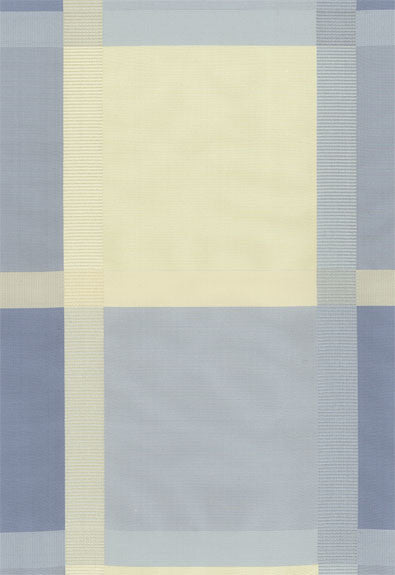 FSchumacher Fabric 61134 Surat Silk Plaid Bluebell