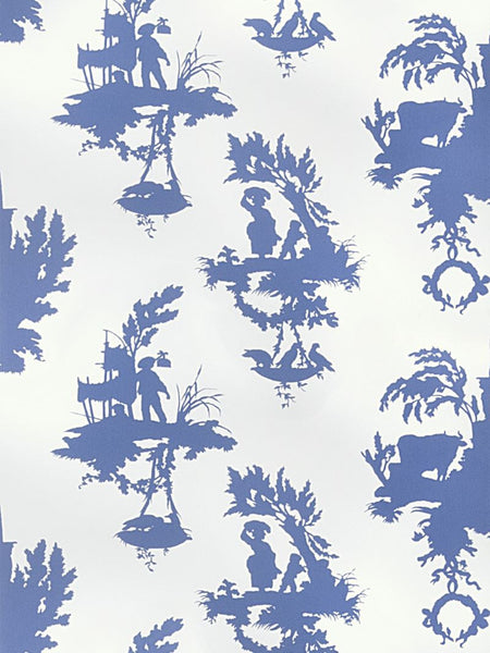 Stroheim Wallpaper 6137901 Banfield French Blue