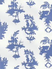 Stroheim Wallpaper 6137901 Banfield French Blue