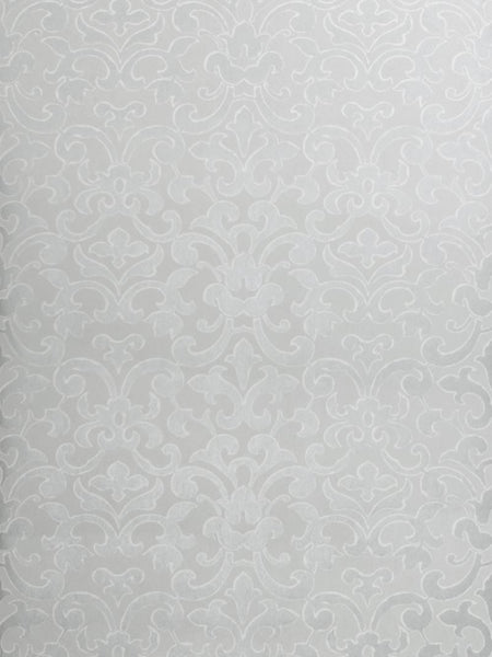 Stroheim Wallpaper 6140302 Midori Nonwoven Silver