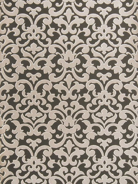 Stroheim Wallpaper 6140303 Midori Nonwoven Charcoal