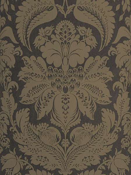 Stroheim Wallpaper 6151002 Wethers Nonwoven Charcoal