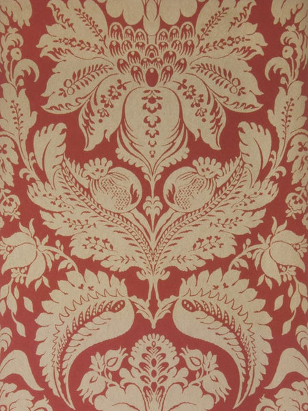 Stroheim Wallpaper 6151003 Wethers Nonwoven Cranberry