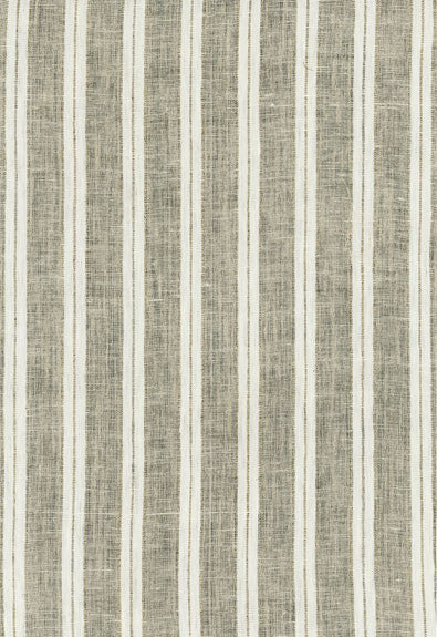FSchumacher Fabric 62120 Hillsborough Linen Stripe Natural