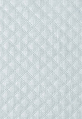 FSchumacher Fabric 62152 Thayer Quilted Linen Aqua