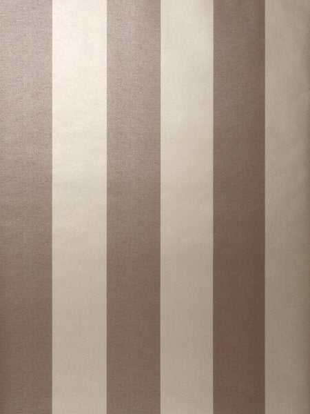 Stroheim Wallpaper 6215504 8827E Sutton Stripe S0035 Chocolate Mous