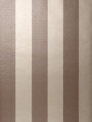 Stroheim Wallpaper 6215504 8827E Sutton Stripe S0035 Chocolate Mous