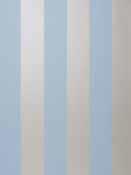Stroheim Wallpaper 6215509 8827E Sutton Stripe S0512 Sky & Sand
