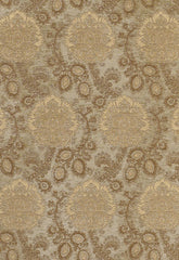 FSchumacher Fabric 62160 Sanderling Paisley Patina