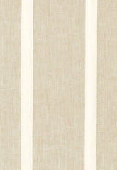 FSchumacher Fabric 62510 Leather Stripe Sand