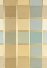FSchumacher Fabric 62850 Navsari Silk Plaid Opal