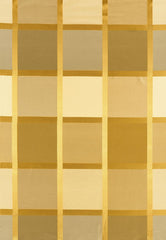 FSchumacher Fabric 62851 Navsari Silk Plaid Creme Caramel