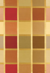 FSchumacher Fabric 62852 Navsari Silk Plaid Currant