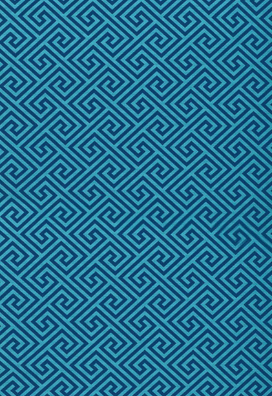 FSchumacher Fabric 62902 St. Tropez Pool