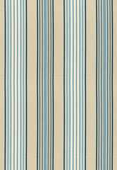 FSchumacher Fabric 62963 Saratoga Cotton Stripe Indigo, Chambray, Beige