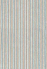 FSchumacher Fabric 63000 Baker Cotton Stripe Ivory, Aqua, Mocha
