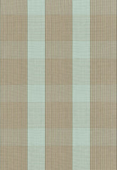 FSchumacher Fabric 63023 Avon Gingham Plaid Mocha, Aqua