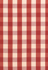 FSchumacher Fabric 63034 Camden Cotton Check Red