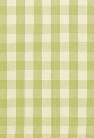 FSchumacher Fabric 63036 Camden Cotton Check Sage