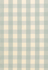 FSchumacher Fabric 63037 Camden Cotton Check Aqua