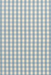 FSchumacher Fabric 63058 Elton Cotton Check Chambray