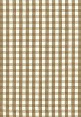 FSchumacher Fabric 63060 Elton Cotton Check Mocha
