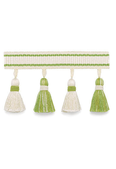 FSchumacher Fabric Trim 63081 Merida Tassel Fringe Kiwi