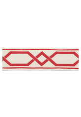 FSchumacher Fabric Trim 63092 Saint Tropez Braid Coral