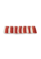 FSchumacher Fabric Trim 63122 Biarritz Ruche Coral
