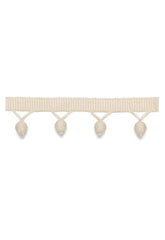 FSchumacher Fabric Trim 63140 Delray Bobble Fringe Vanilla