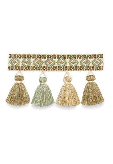 FSchumacher Fabric Trim 63152 Pembury Tassel Fringe Mineral