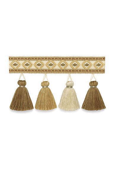 FSchumacher Fabric Trim 63154 Pembury Tassel Fringe Champagne
