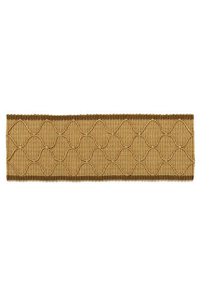 FSchumacher Fabric Trim 63170 Kent Braid Camel