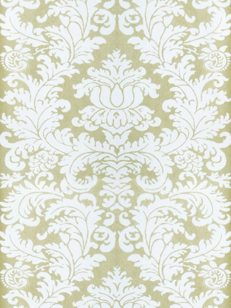 Stroheim Wallpaper 6319204 Beeton Nonwoven Ivory Gold