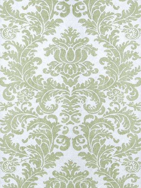 Stroheim Wallpaper 6319206 Beeton Nonwoven Silver Sage