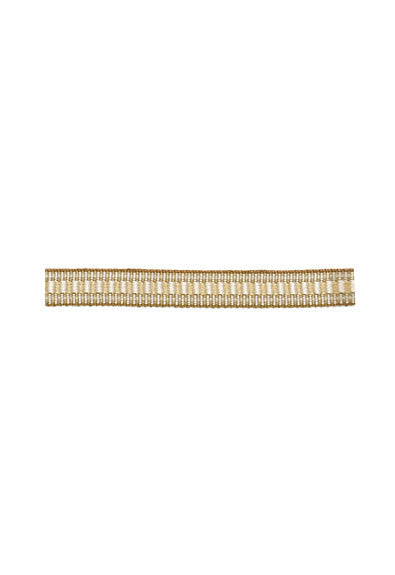 FSchumacher Fabric Trim 63224 Leeds Braid Champagne
