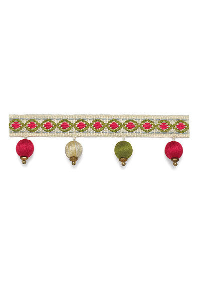 FSchumacher Fabric Trim 63261 Willington Bobble Fringe Bloom