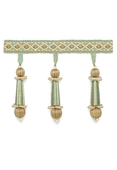 FSchumacher Fabric Trim 63282 Addington Molded Tassel Fringe Mineral