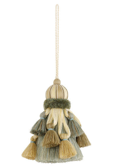 FSchumacher Fabric Trim 63322 Somerset Key Tassel Mineral