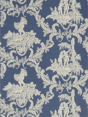 Stroheim Wallpaper 6332401 Hamlet's Toile Blue