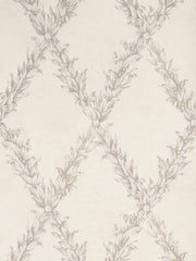 Stroheim Wallpaper 6332801 Beauclaire Trellis Grey